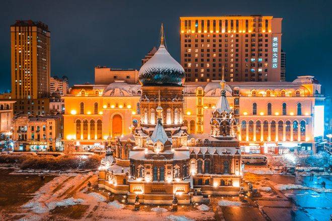 攻略中央大街+冰雪大世界+雪乡费用九游会哈尔滨报团游6天5晚深度游(图4)