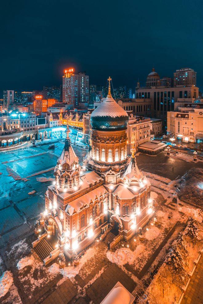 攻略中央大街+冰雪大世界+雪乡费用九游会哈尔滨报团游6天5晚深度游(图5)