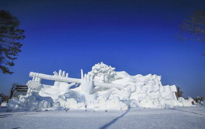 攻略中央大街+冰雪大世界+雪乡费用九游会哈尔滨报团游6天5晚深度游(图22)